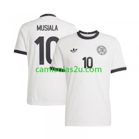 Camisolas de futebol Alemanha Jamal Musiala 10 ANVERSARY Equipamento Principal 2025 Manga Curta